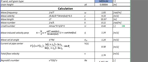 Drag Force Calculator for Subsea Pipeline