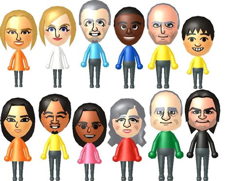 Wii Sports Club Miis Page 4 by BeastlyMantis21 on DeviantArt