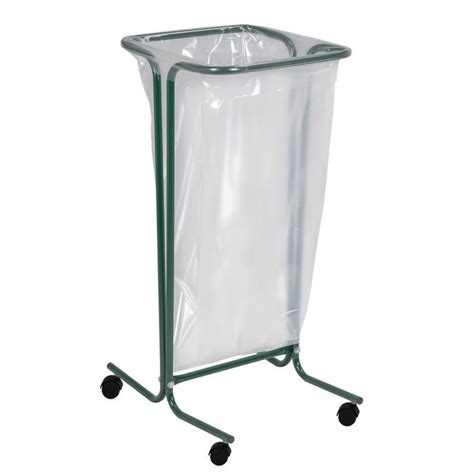 Support Sacs Poubelles Roulant 110 L