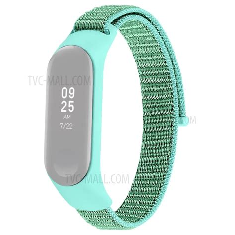 Wholesale Loop Fastener Nylon Weaven Smart Watch Strap For Xiaomi Mi