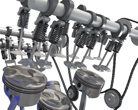 3D Models - Cylinders Crankshaft Animation – 3D Horse