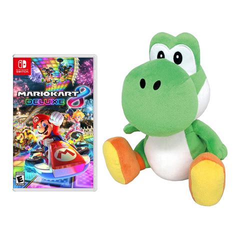 Mario Kart 8 Nintendo Switch 11 Yoshi Plush Walmart