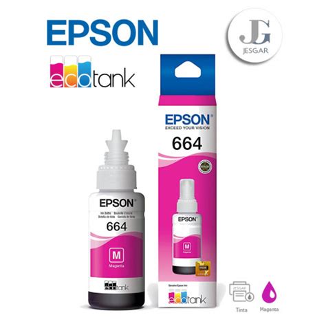 Tinta Epson Ecotank Magenta T Al