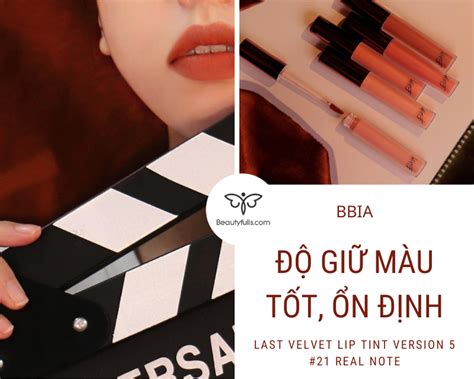 Son Bbia Màu Real Note Màu Hồng Nude MLBB Đẹp Nhất
