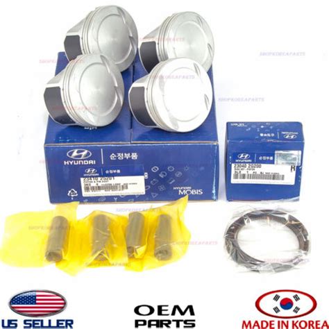 Genuine Engine Piston Rings Kit Various Hyundai Kia L See