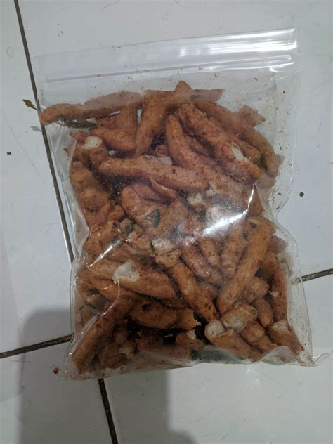 Basreng Viral Sultan Bandung 1 Kg Basreng Pedas Daun Jeruk Basreng