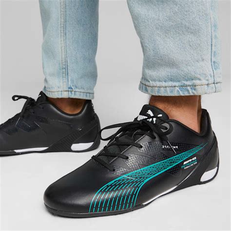 Mercedes AMG Petronas Motorsport Carbon Cat Driving Shoes PUMA