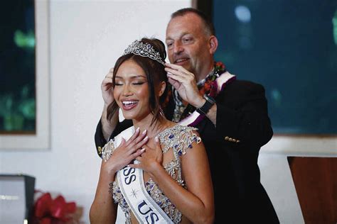 Maui Native Crowned New Miss Usa Following Pageant Controversy Honolulu Star Advertiser