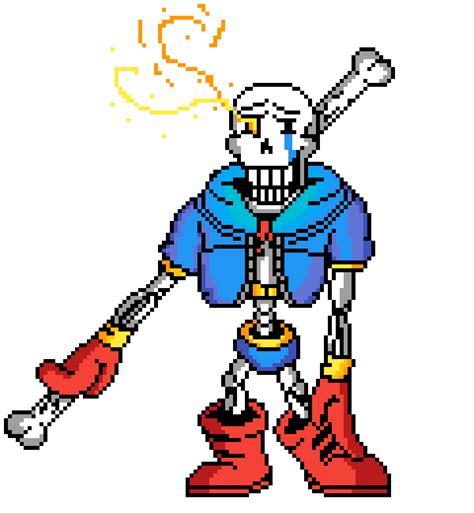 Pixilart Disbelief Papyrus Phase 1 By Fusion12345