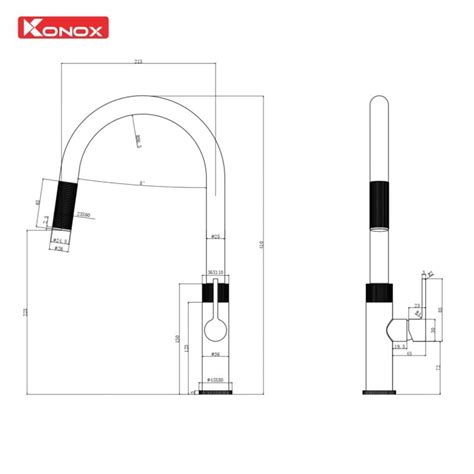 Vòi rửa bát dây rút Lasi Nude BOSCH KITCHEN