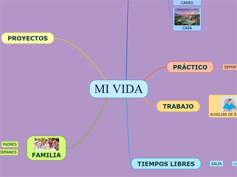 Mi Vida Mind Map