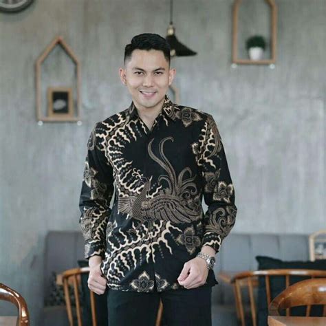 Promo Batik Bagus Baju Kemeja Batik Pria Lengan Panjang Kantor Elegan