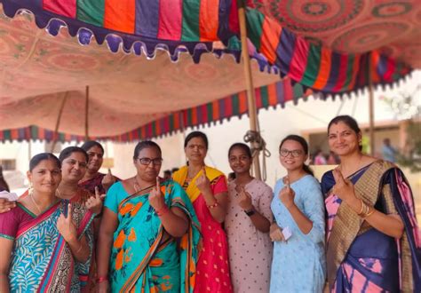 Ls Polls Telangana Records 6116 Per Cent Voter Turnout Till 5 Pm