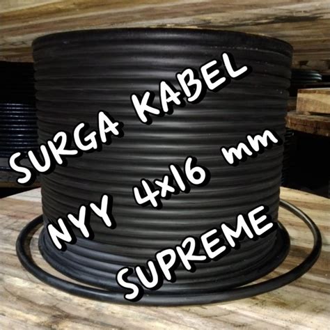 Jual Kabel Roll NYY 4x16 Mm SUPREME KABEL TUFUR 4 X 16 KABEL