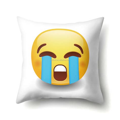 Wholesale Emoticon Emoji Pillow Linen Emoji Neck Pillow Plush Custom ...