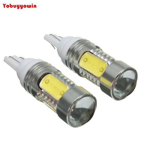 X T Led Voiture Ampoule Cob Cree Xp E Chip Led W W Auto Lampe