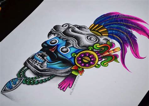 Tezcatlipoca, el que ve a través del alma | Body art tattoos, Art ...