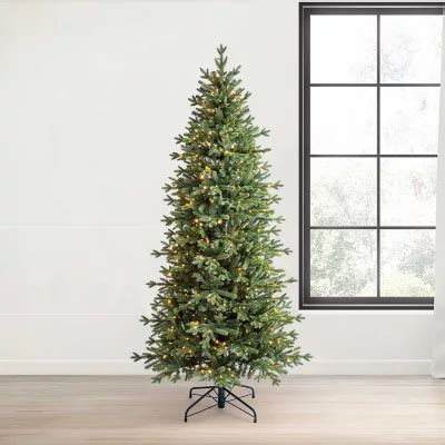 Member S Mark 7 Linden Fir Slim Pre Lit Christmas Tree Sam S Club