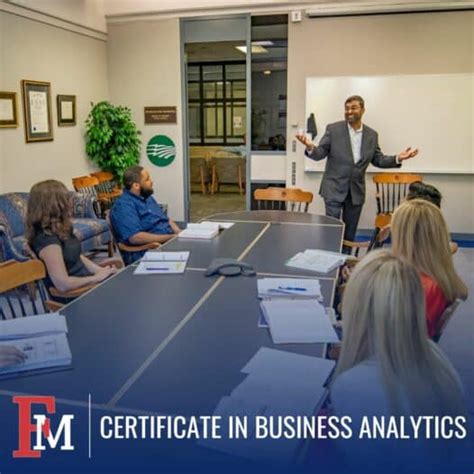 Certificate In Business Analytics Francis Marion University