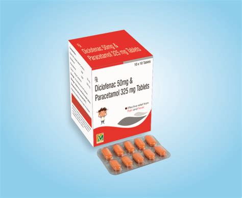 Diclofenac Sodium Paracetamol Tablet General Drugs At Best Price In New