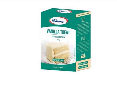 White Vanilla Treat Eggless Cake Premix 400 Gm For Bakery Powder At