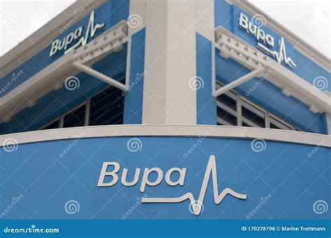 Bupa Insurance Logo Close Up Editorial Photo Image Of Facade