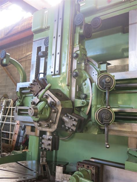 Used Vertical Turret Lathes VTL For Sale King 52 VTL With Fine Feed