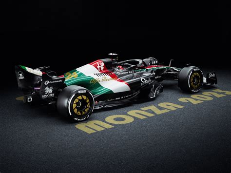 Alfa Romeo F1 Unveil Special Monza Livery Motorsport Week