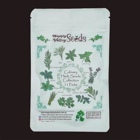 Buy Culinary Herb seeds Online | Happy Valley Seeds