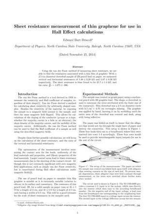 Sheet Resistance Measurement PDF