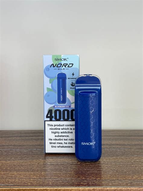 Smok Nord Bar 4000 Puffs Disposable Vape In Nepal Sajiloshop