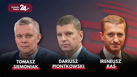 Poranek Polskiego Radia Dariusz Piontkowski Tomasz Siemoniak