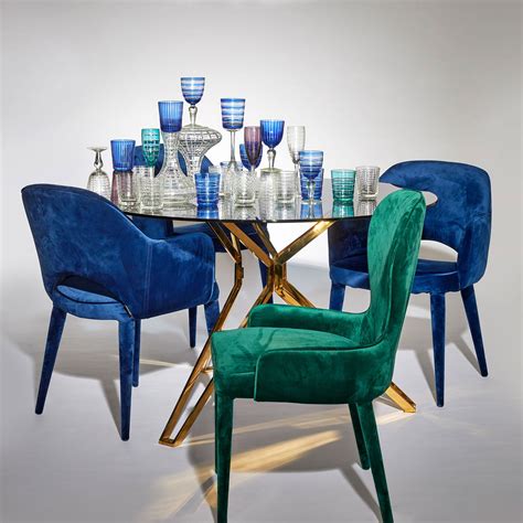 Pols Potten Cobalt Wine Glass Set Of Ambientedirect