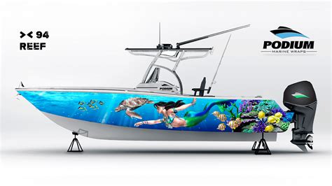 Graphic Wraps Podium Marine Wraps