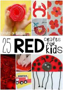 25 Awesomely Red Crafts For Preschoolers Color Red Activities