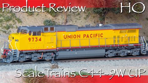 Product Review ScaleTrains HO C44 9W UP Union Pacific Dash 9 YouTube