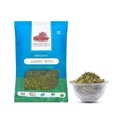 Spices Green 100g Organic Kasuri Methi At Rs 105 Pack In New Delhi ID