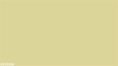 Pantone 614 C | #DCD59A - Detailed Color Information and Usage