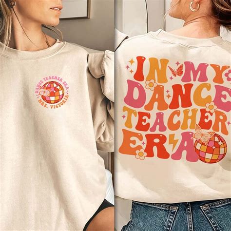 In My Dance Teacher Era Svg Etsy