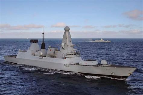 Photos Of Royal Navy Type 45 Destroyer HMS Defender Cornwall Live