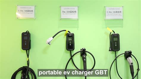 Goodlink Portable Ev Charger 3 5kw 7kw Type 2 1 Gbt Electric Car Fast