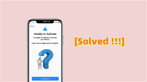 How To Fix An Update Is Required To Activate Your Iphone Error