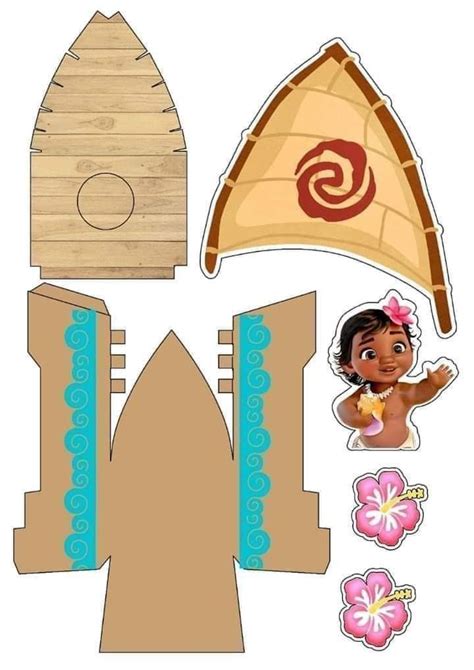 Moana Baby Kit Festa Moldes Gr Tis Para Imprimir Artofit