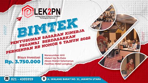 Bimtek Penyusunan Sasaran Kinerja Pegawai Skp Dan Penilaian Prestasi