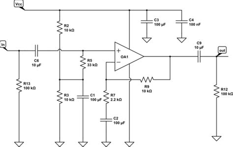 Operational Amplifier Converting Op Amp Circuit Into Inverting Op Amp Single Supply