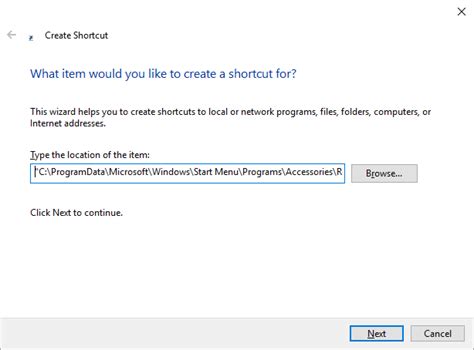 Creating A Remote Desktop Connection Shortcut On Your Desktop