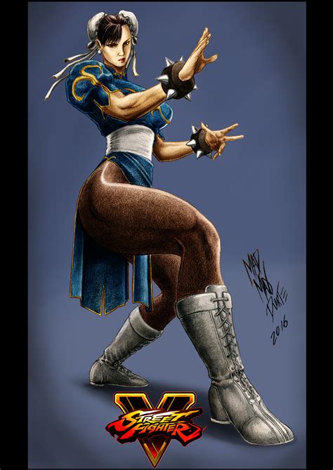 Chun Li Sf5 Maxwell Duarte By Madmaxduarte1 On Deviantart