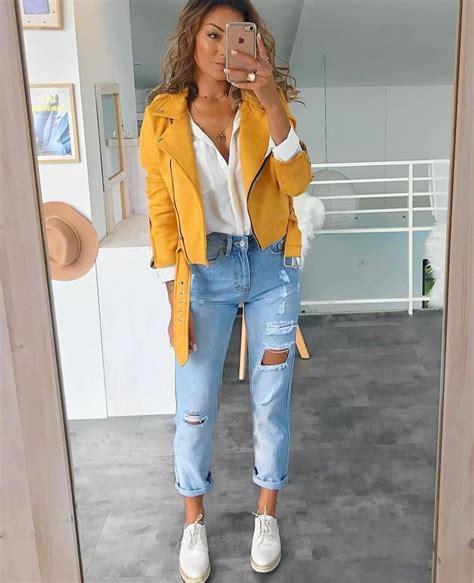 Must check these yellow jacket combinations, Casual wear | Casual ...