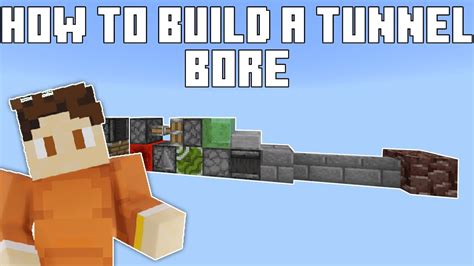 How To Build A TINY Tunnel Bore 1 19 Broken In 1 20 YouTube