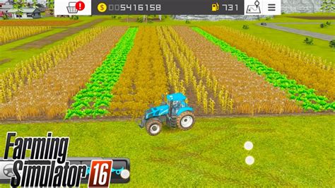 Fs 16 Farming All Crop Farming Harvesting Timelapse Game Play Farming